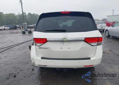 2015 Honda Odyssey Ex-L from USA, damaged, VIN 5FNRL5H68FB022052